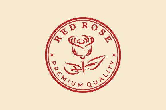 Download Rose Flower Logo Template Vector Design - Vector Collection