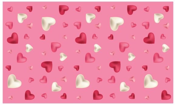 Download Happy Valentines Day Pattern Love Vector - Vector Collection