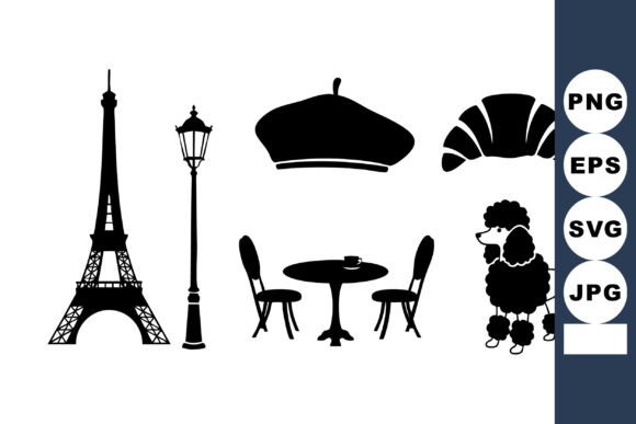 Download Eiffel Tower Paris Silhouette Vector - Vector Collection