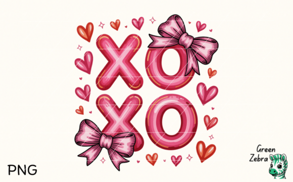 Download Coquette Valentines XOXO PNG, Xoxo Bow - Coquette valentines Collection