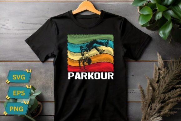 Download Parkour Movement T-Shirt Design Vector - Vector Collection
