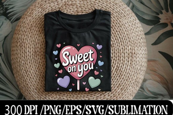 Download Sweet on You Valentine Vector Art - Vector Collection